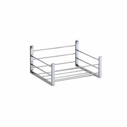 Lira cesta para toallas 250 x 200 mm Cromo