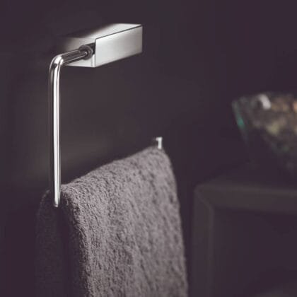 Bath Life Toallero aro Cromo