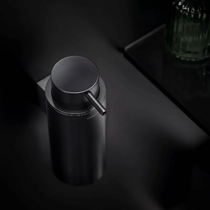 B&W Dispensador a muro Negro Mate