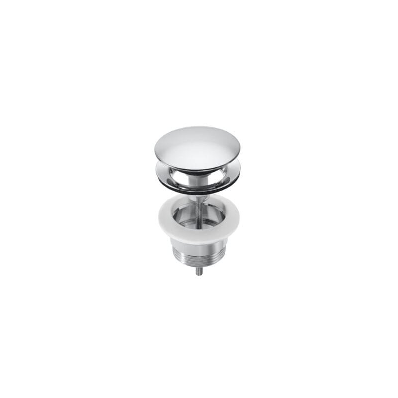 Aqua Desagüe universal click-clack con tapón cromado Ø 65 mm