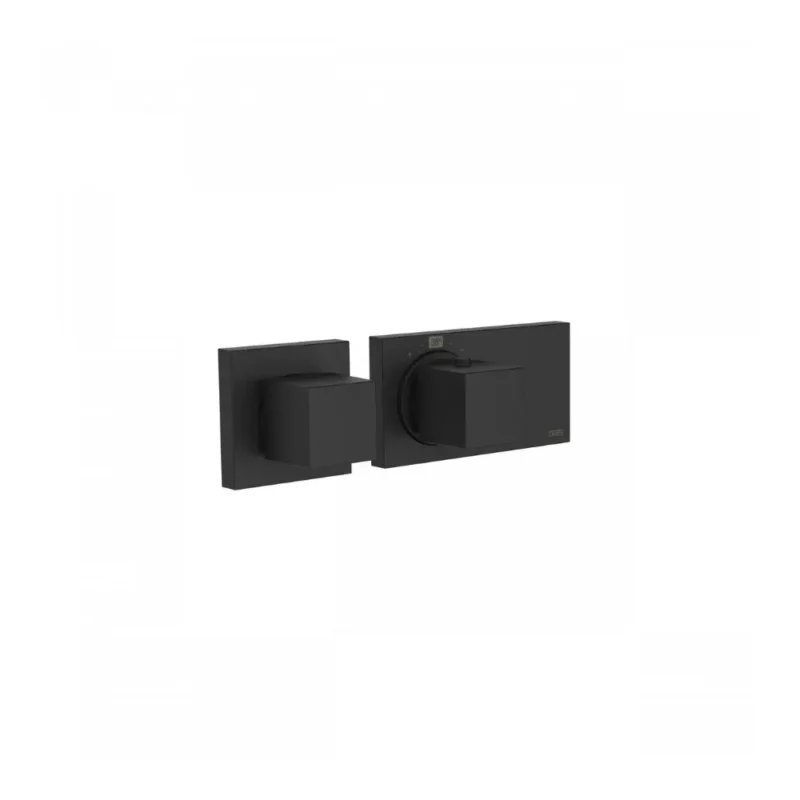 Block-System Grifo termostático horizontal cuadrado empotrado de 2 vías - Image 3