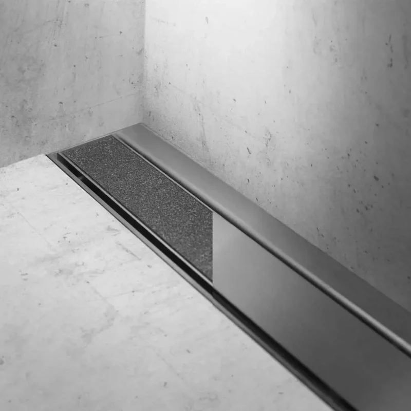 Modulo TAF Wall Coladera de ducha Inox Cepillado/Loseta