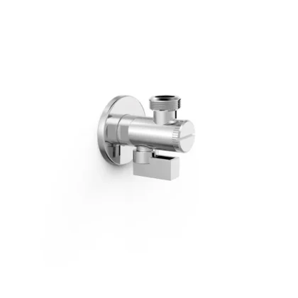 Llave de escuadra con filtro Cromo