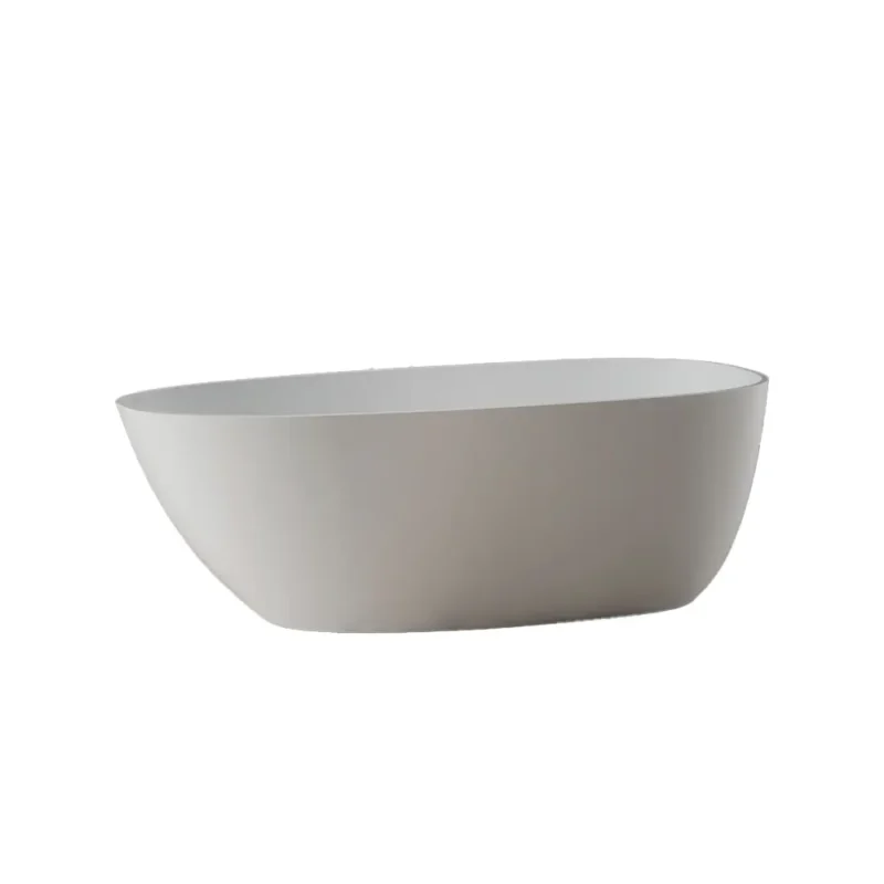 Andrómeda tina solid surface con rebosadero