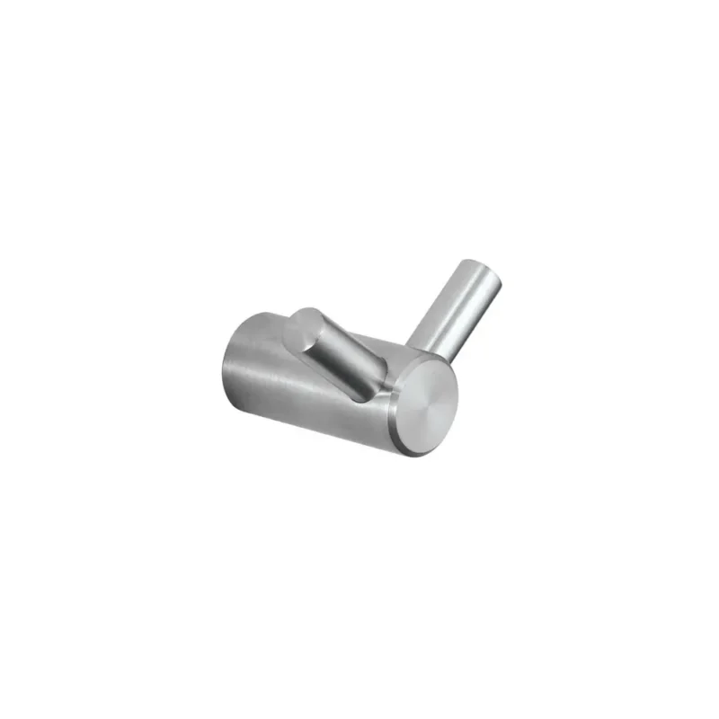 Roma Percha doble Inox Satinado