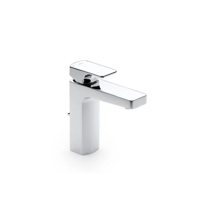L90 Mezclador monomando para lavabo con desagüe automático Cromo