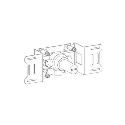BOX 11 Cuerpo empotrado para mezclador progresivo de lavabo