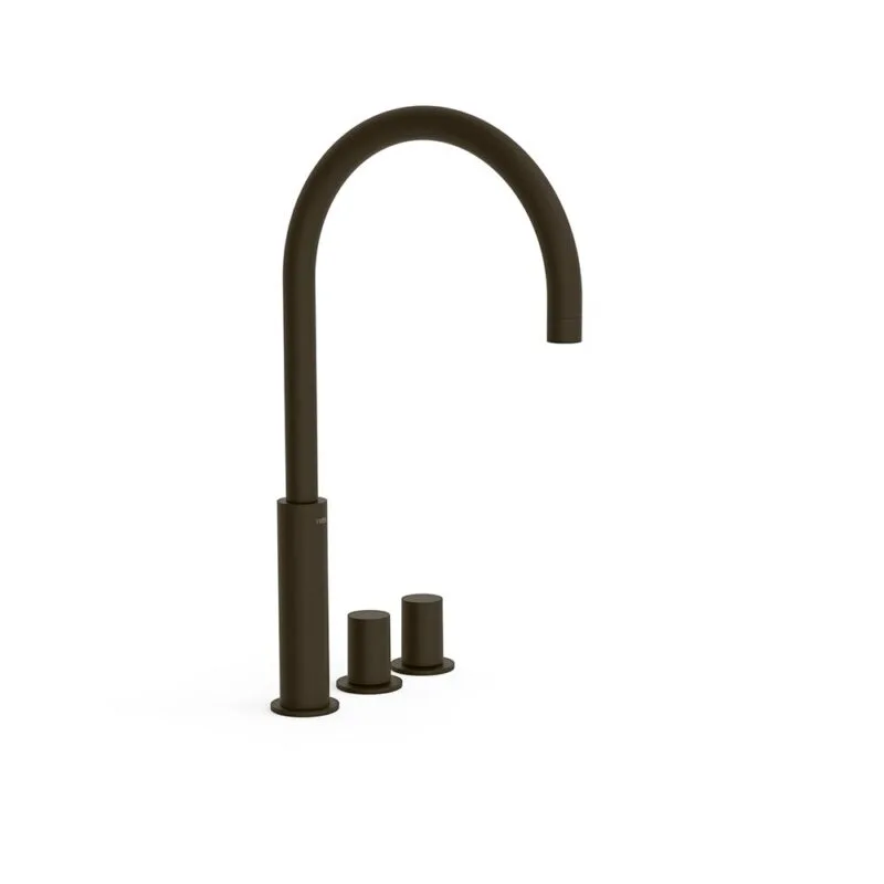 Study Exclusive Grifo bimando alto de repisa para lavabo