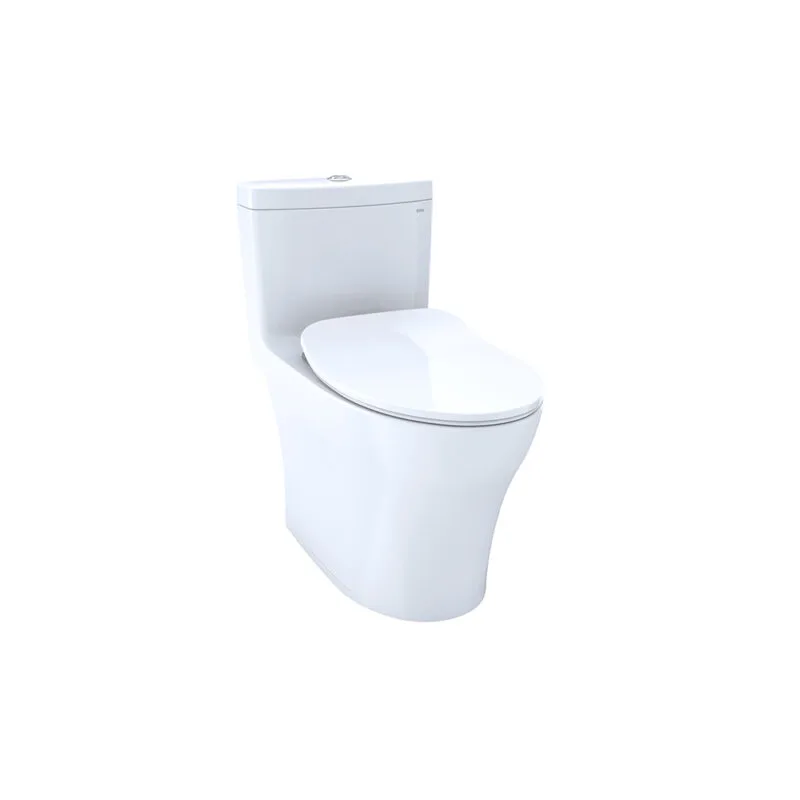 Aquia® IV Inodoro de una pieza 1.28/0.9 GPF asiento delgado con conexión Washlet+ - Image 2