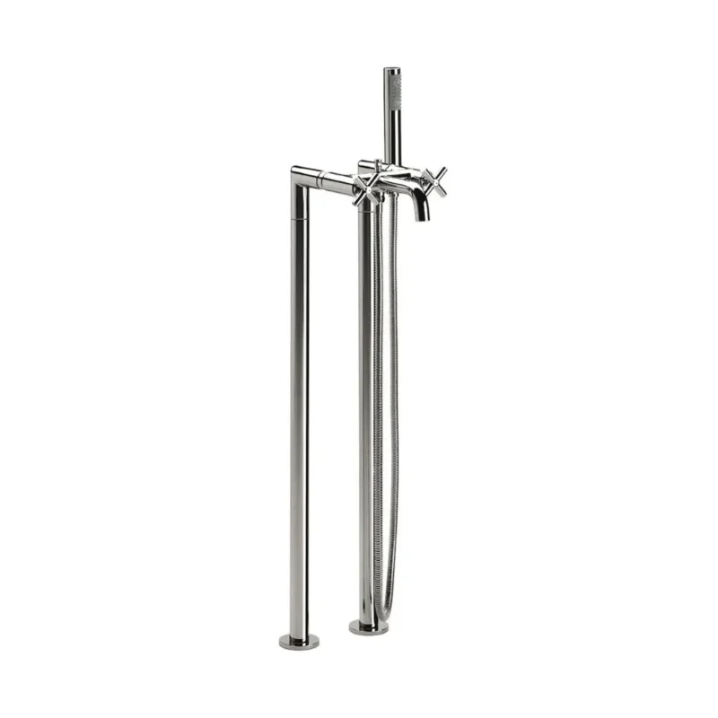 Loft Mezclador bimando exterior con inversor automático y ducha de mano Cromo - Image 2