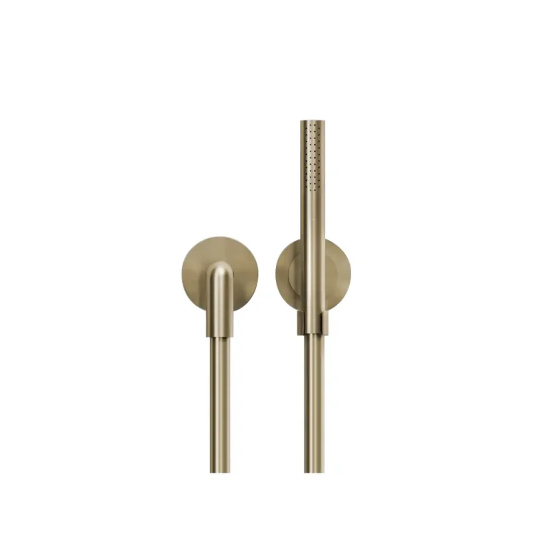 JP 32.1 Set de ducha de mano con toma de agua y soporte Brushed Gold - Image 2