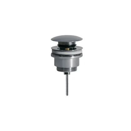 Válvula de desagüe click-clack para lavabo Cromo