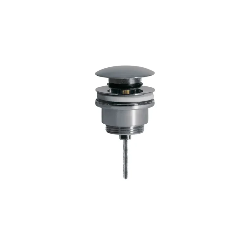 Válvula de desagüe click-clack para lavabo Cromo