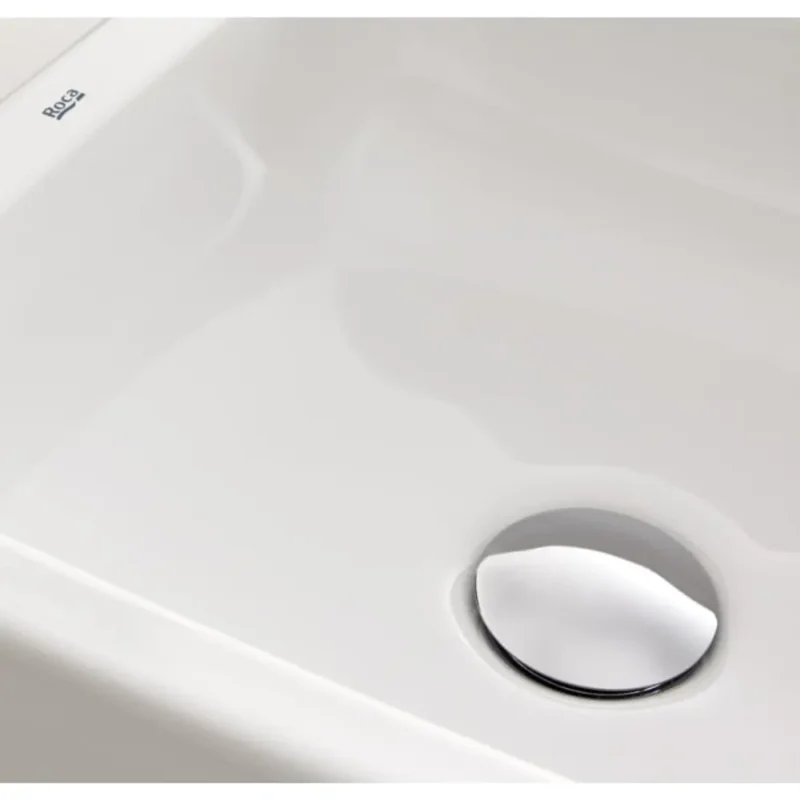 Aqua Desagüe para lavabo o bidé con tapón fijo abierto Cromo