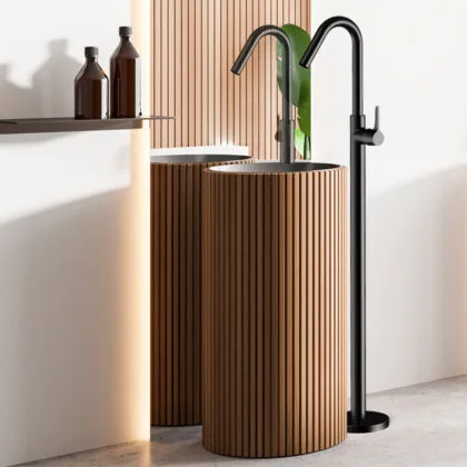 Adagio Columna monomando para lavabo