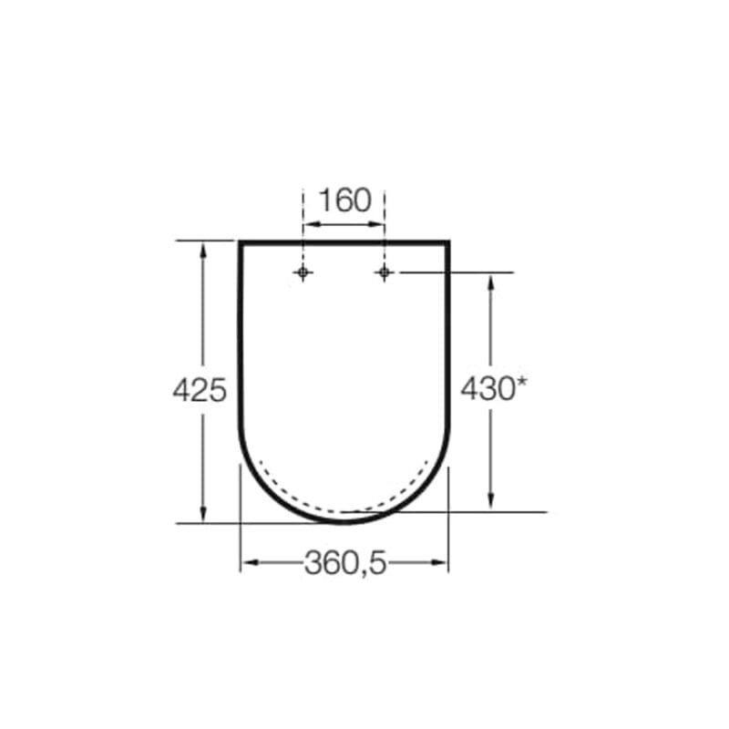 Dama Senso tapa y asiento para inodoro - Image 2