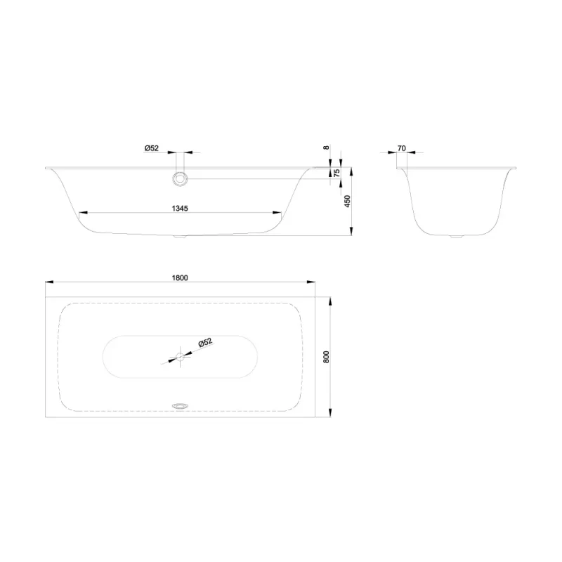 BetteLux Bañera rectangular 2 plazas - Image 3
