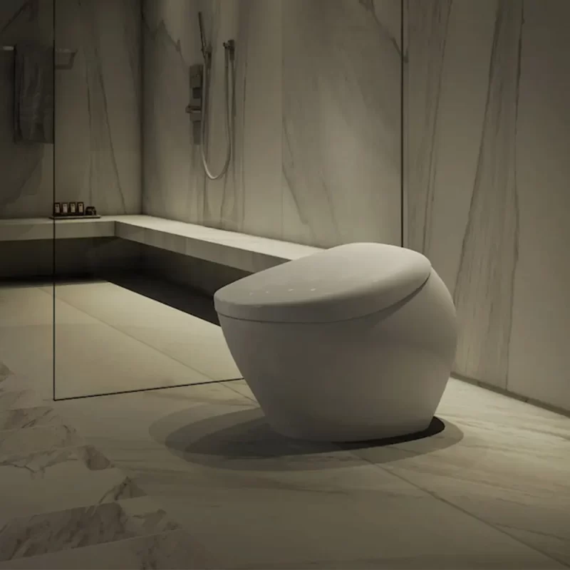 Neorest® NX2 Inodoro inteligente de doble descarga 1.0 & 0.8 GPF Blanco Algodón