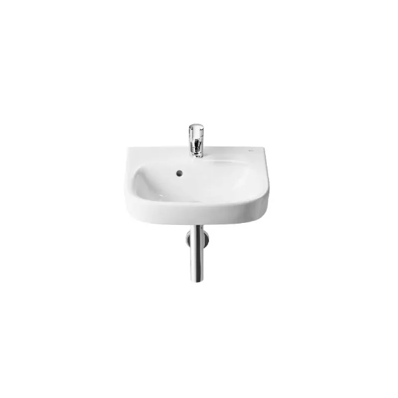 Debba Lavabo de porcelana mural 400 x 320 x 137 mm Blanco - Image 2