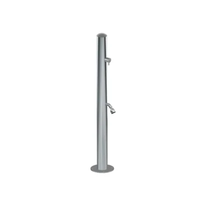 Spring Columna Lava Pies Inox Cepillado