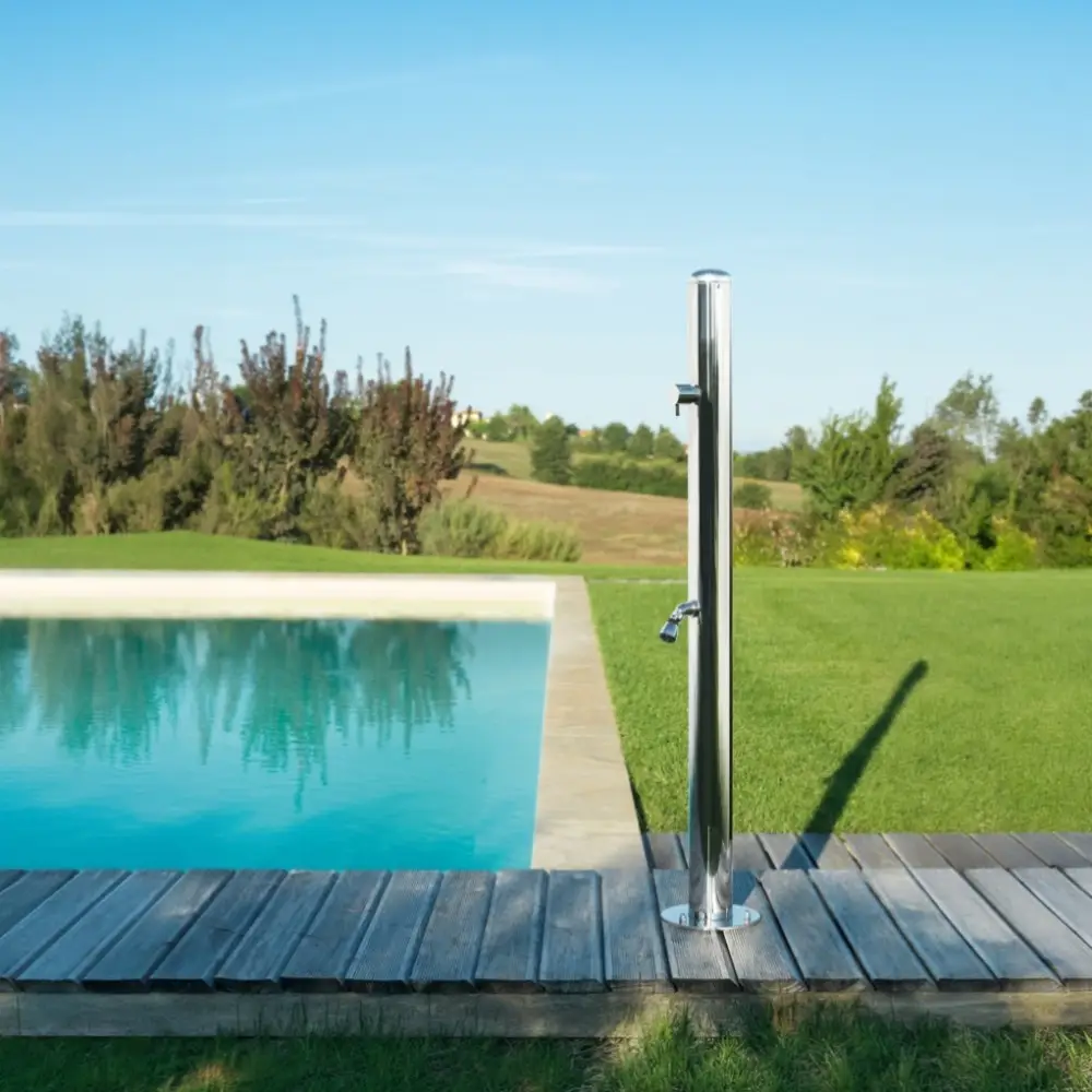 Spring Columna Lava Pies Inox Cepillado - Image 2
